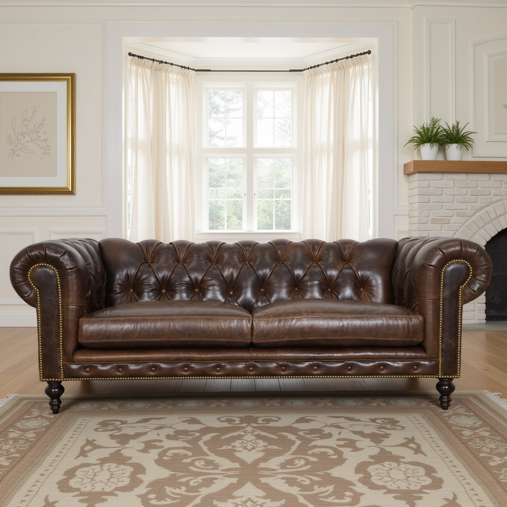 Classic Chesterfield Sofa