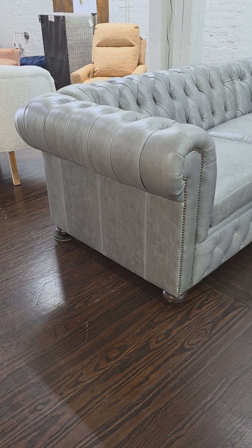 Chesterfield Sectional - Echo Limestone
